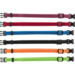Trixie Set  6x Puppyhalsbanden S-M - Hondenhalsband - Multi-Color 17-25x1 Cm