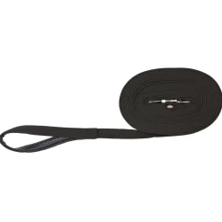 Trixie Sleeplijn Singelband Zwart - Hondenriem