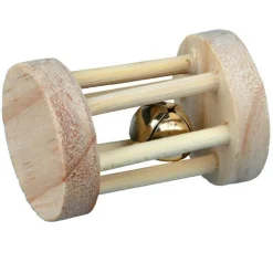 Trixie Speelrol Knaagdieren Hout - Vogelspeelgoed - Ø3.5x5 cm