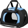 Trixie Tas Kilian - Hondendraagtas - 31x32x48 cm Zwart Blauw