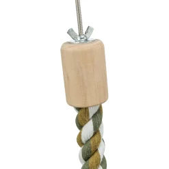 Trixie Touw-Zitstok - Vogelverblijven-Toebehoren - 66 cm Groen Ø 18mm