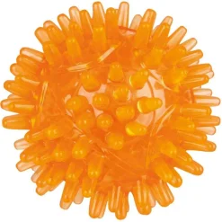Trixie Tpr Knipper-Egelbal Drijvend - Hondenspeelgoed - Ø5 cm Oranje