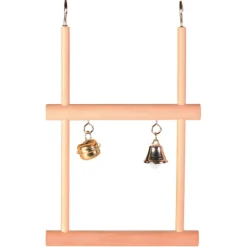 Trixie Trapezeschommel Dubbel - Vogelspeelgoed - 12x20 cm