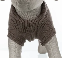 Trixie Trui Kenton Taupe - Hondenkleding