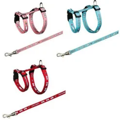 Trixie Tuig Met Riem Voor Kleine Konijnen - Konijnenharnas - 20-33x0.8 cm