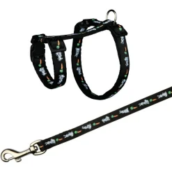 Trixie Tuig Met Riem Voor Konijnen - Konijnenharnas - 25-44x1.0 cm