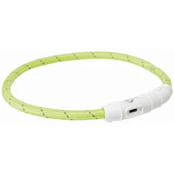 Trixie Usb Flash Lichtgevende Buis Ø 7 Mm Groen - Hondenveiligheidslampje