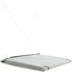 Trixie Venster-Ligplateau - Kattenkussen - 50x30 cm Grijs