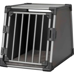 Trixie Vervoersbox Aluminium - Autohondenbench - 61x65x86 cm Antraciet M-L