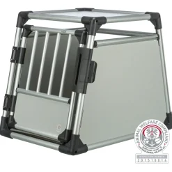 Trixie Vervoersbox Auto Lichtgrijs - Autohondenbench