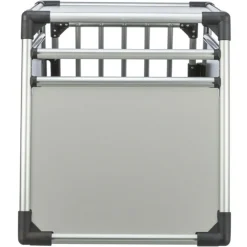 Trixie Vervoersbox Auto Lichtgrijs - Autohondenbench