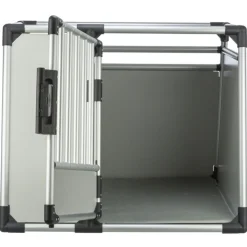 Trixie Vervoersbox Auto Lichtgrijs - Autohondenbench