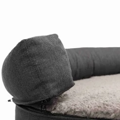 Trixie Vital Sofa Bendson Ovaal Donkergrijs&Lichtgrijs - Hondenbed