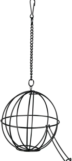 Trixie Voederbal Metaal Zwart - Ruif