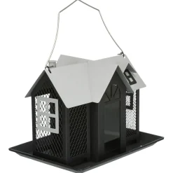 Trixie Voederhuis Villa - Voederhuis - 26x19x19 cm Zwart