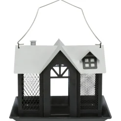 Trixie Voederhuis Villa - Voederhuis - 26x19x19 cm Zwart
