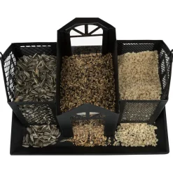 Trixie Voederhuis Villa - Voederhuis - 26x19x19 cm Zwart