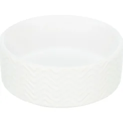 Trixie Voer/Waterbak - Kattenvoerbak - Ø13 cm Wit