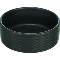 Trixie Voer/Waterbak - Kattenvoerbak - Ø13 cm Zwart