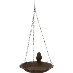 Trixie Vogeldrinkschaal Gietijzer Hangend - Drinkbak - Ø16 cm Bruin