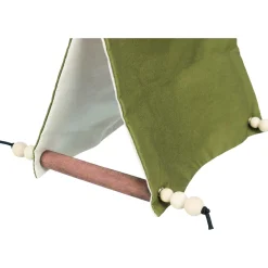 Trixie Vogeltent - Vogelspeelgoed - 18x16x20 cm Groen