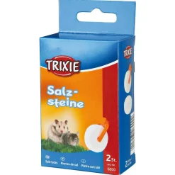 Trixie Zoutliksteen Met Houder - Supplement - 2x54 g
