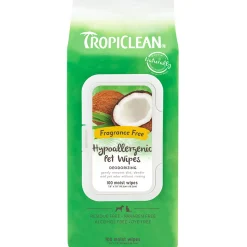 Tropiclean Hypo Allergenic Wipes - Hondenvachtverzorging - 100 stuks