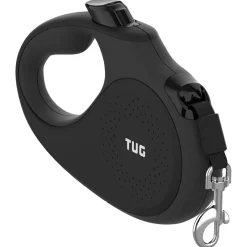 Tug Tug 360° Rollijn - Hondenriem - 3 m Zwart Grijs Tot < 12 Kg Xs