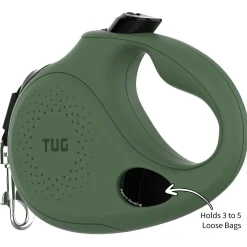 Tug Tug 360° Rollijn Met Dispenser - Hondenriem - 5 m Groen Tot < 25 Kg M