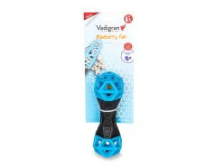 Vadigran Tpr Blueberry Fun Halter - Hondenspeelgoed - Bosbessen 18 cm Blauw Zwart