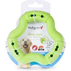 Vadigran Tpr Ring Green Apple Groen - Hondenspeelgoed