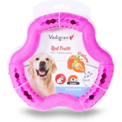 Vadigran Tpr Ring Red Frutti Rood - Hondenspeelgoed