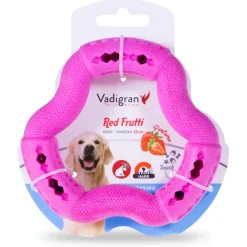 Vadigran Tpr Ring Red Frutti Rood - Hondenspeelgoed
