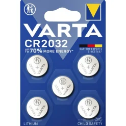 Varta Batterij Knoopcel Cr2032 - Batterijen - 5-Pack
