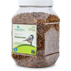 Vbn Vbn Gedroogde Meelwormen In Pot - Tuinvogelvoer - 1800 ml