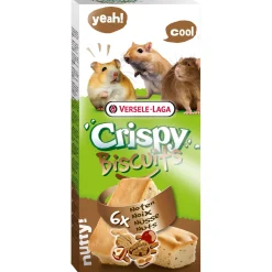 Versele-Laga Crispy Biscuit Knaagdier A 6 - Knaagdiersnack - Noten 70 g