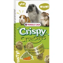 Versele-Laga Crispy Crunchies Hooi - Knaagdiersnack - Natuur 75 g