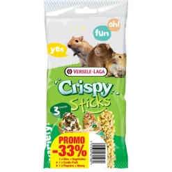 Versele-Laga Crispy Sticks Omnivoren - Konijnensnack - 3 stuks