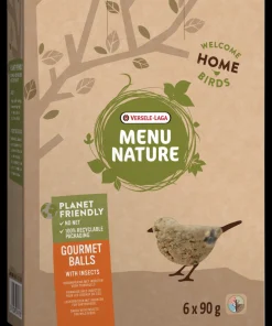 Versele-Laga Menu Nature Mezenbol Gourmet Insecten Zonder Net - Voer - 540 g 6 stuks