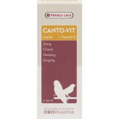 Versele-Laga Oropharma Canto-Vit Liquid Zang&Vitamine E - Vogelsupplement - 30 ml