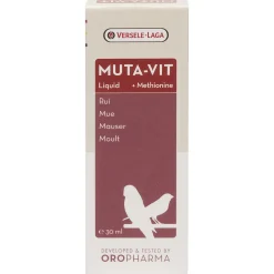 Versele-Laga Oropharma Muta-Vit Liquid Rui&Methionine - Vogelsupplement - 30 ml