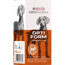 Versele-Laga Oropharma Opti Form Hond - Voedingssupplement - Gewrichten - Spieren - 100 tab