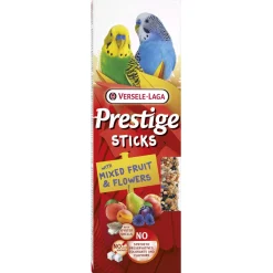 Versele-Laga Prestige Sticks Kleine Parkieten - Vogelsnack - Fruit Paardenbloem 60 g 2 stuks