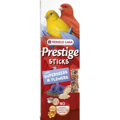 Versele-Laga Prestige Sticks Kanaries - Vogelsnack - Zaden Bloemenmix 60 g 2 stuks