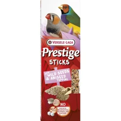 Versele-Laga Prestige Sticks Kleine Zangvogels - Vogelsnack - Zaden Anijs 60 g 2 stuks