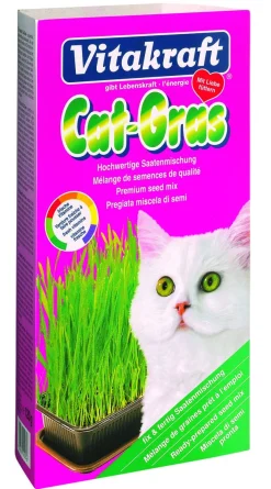 Vitakraft Cat Gras - Kattensnack - Natuur 120 g
