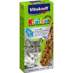 Vitakraft Chinchillakracker Calcifit - Knaagdiersnack - 2 stuks