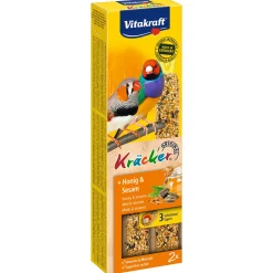 Vitakraft Exoten Honing-Kracker - Vogelsnack - 2 stuks