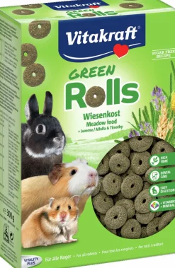 Vitakraft Groen Rollies - Knaagdiersnack - 300 g