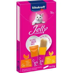 Vitakraft Jelly Lovers Mp 6x15 g - Kattensnack